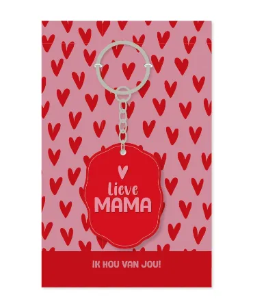 Sleutelhanger – Lieve mama Sleutelhanger – Lieve mama