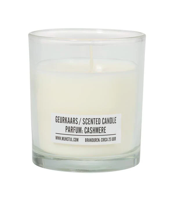 Mijn Stijl – Geurkaars glas parfum Cashmere