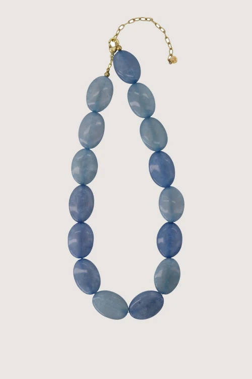 Zusss – Kralenketting Licht blauw Zusss – Kralenketting Licht blauw
