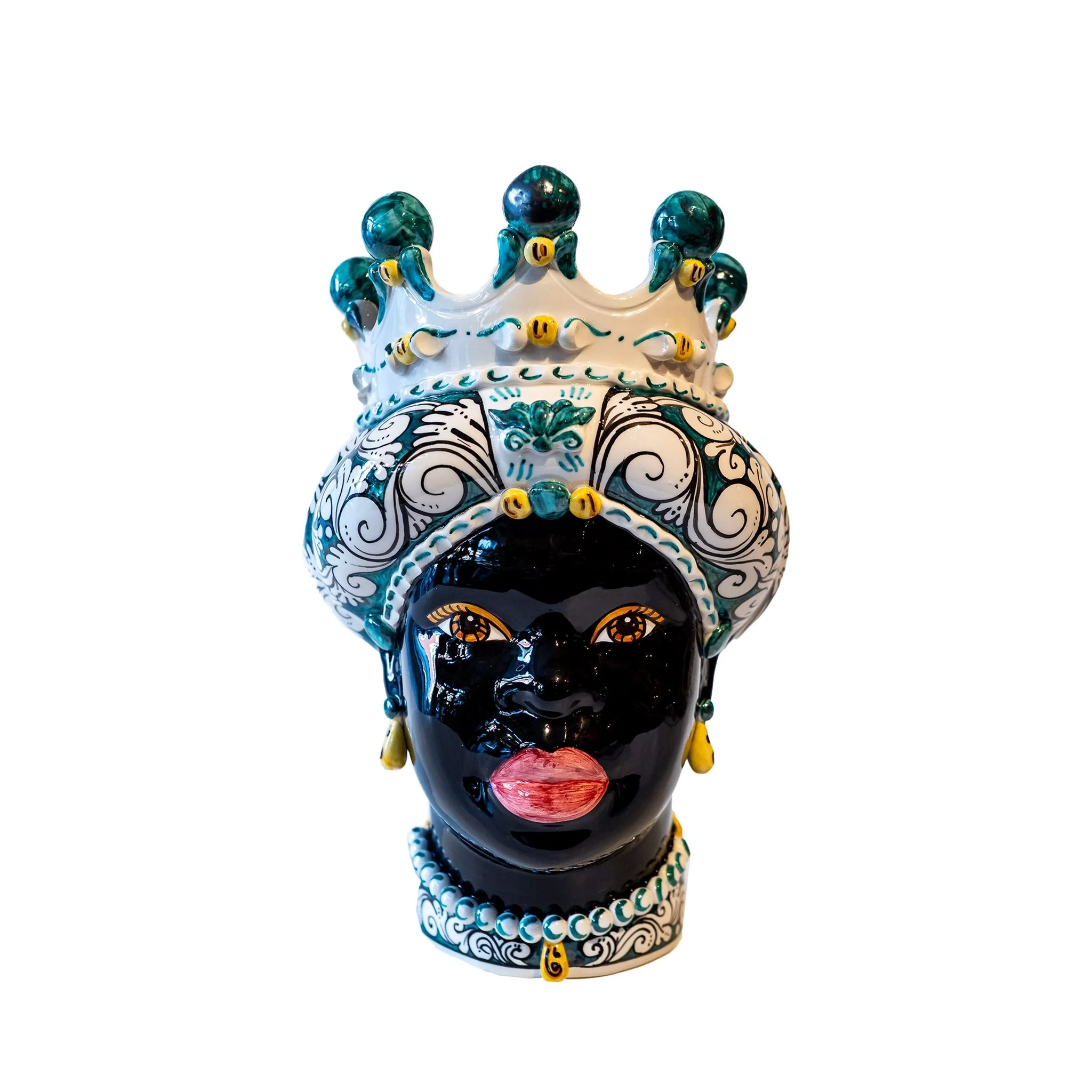 MORO head lady ornate