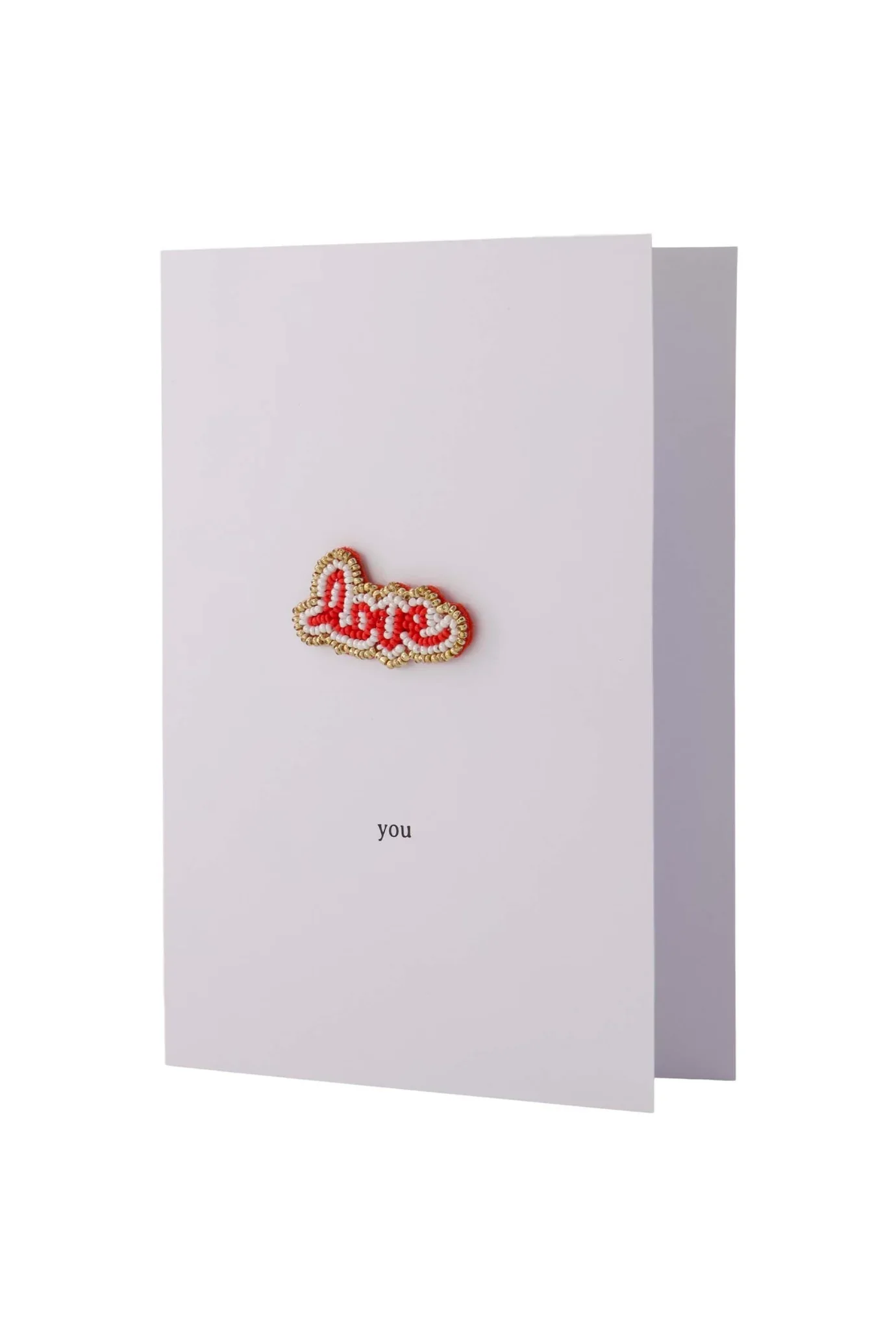 Zusss – Wenskaart Love Broche