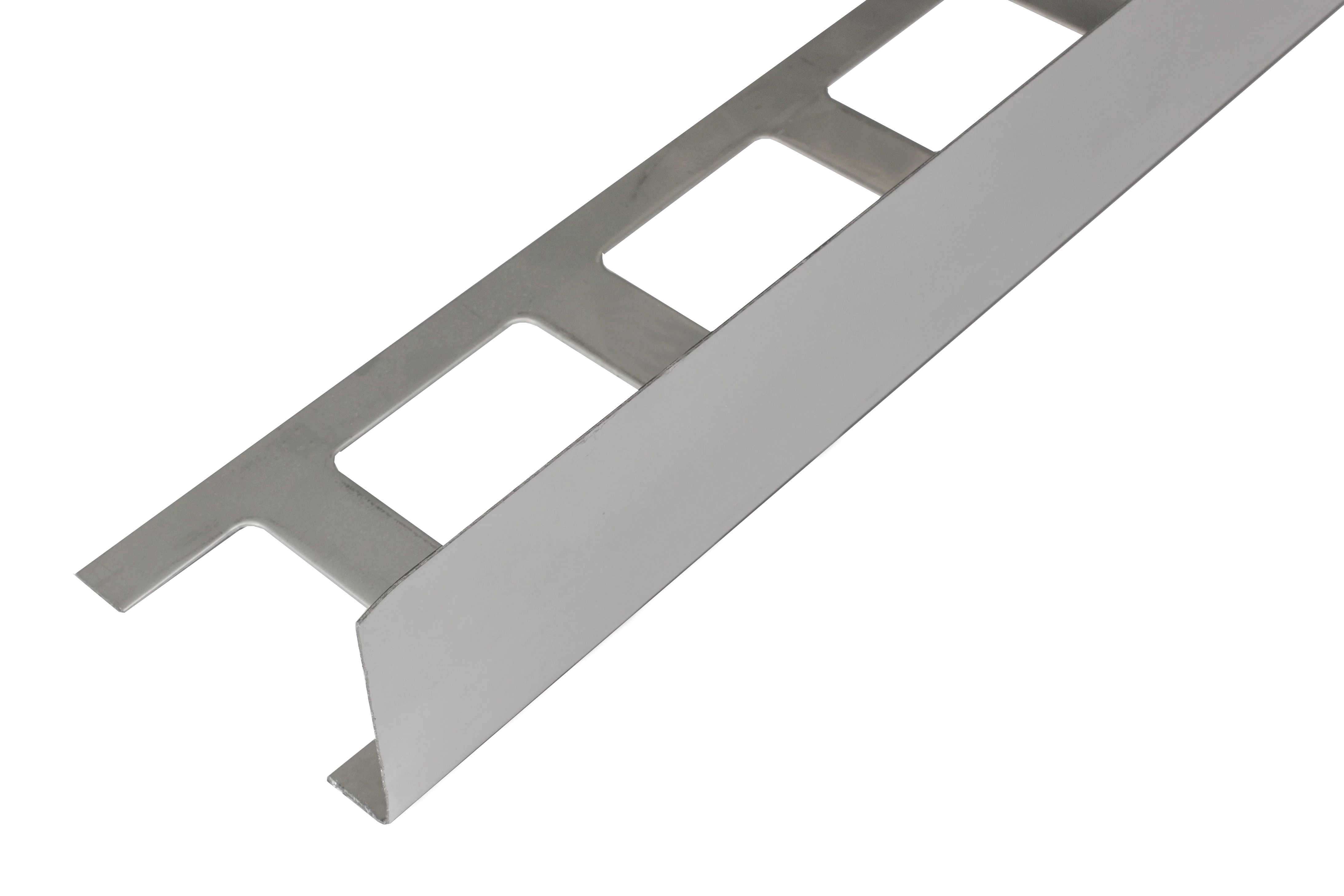 DURAL balkonhoekprofiel DURABAL BW RVS (V2A/304) naturel zilver 95mm 300cm DURAL balkonhoekprofiel DURABAL BW RVS (V2A/304) naturel zilver 95mm 300cm