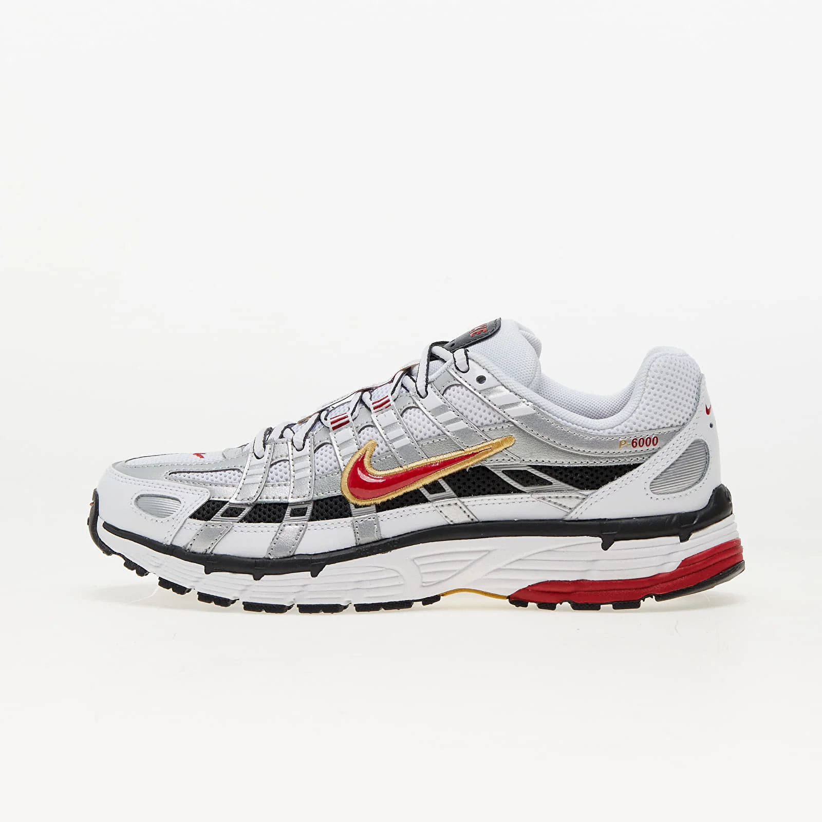 Nike P-6000 Platinum Varsity Red Nike P-6000 Platinum Varsity Red