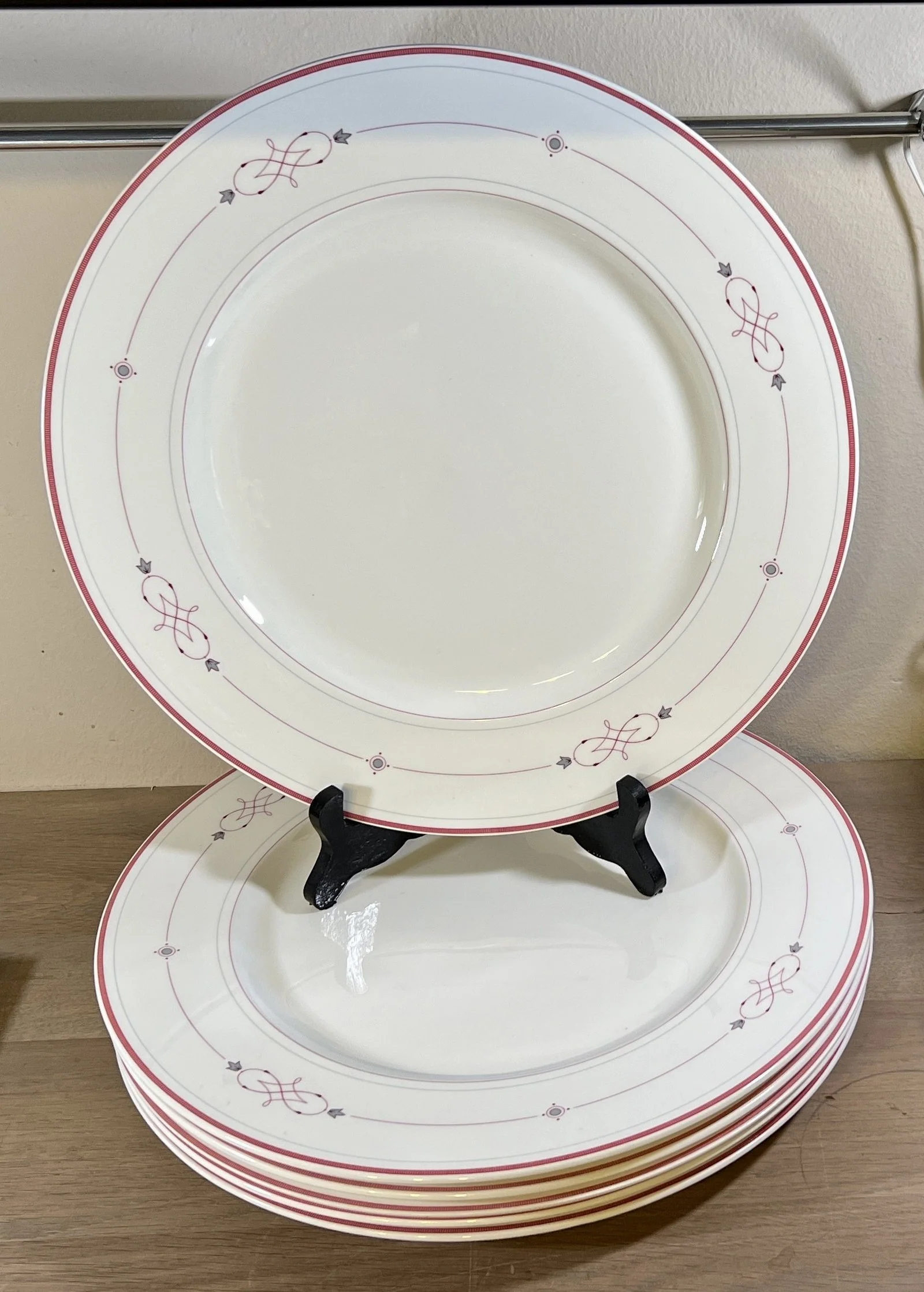 Bord / Schaal – groot rond – Villeroy & Boch/Heinrich – porselein servies gemaakt tussen 1980 en 2005 – décor ARAGON