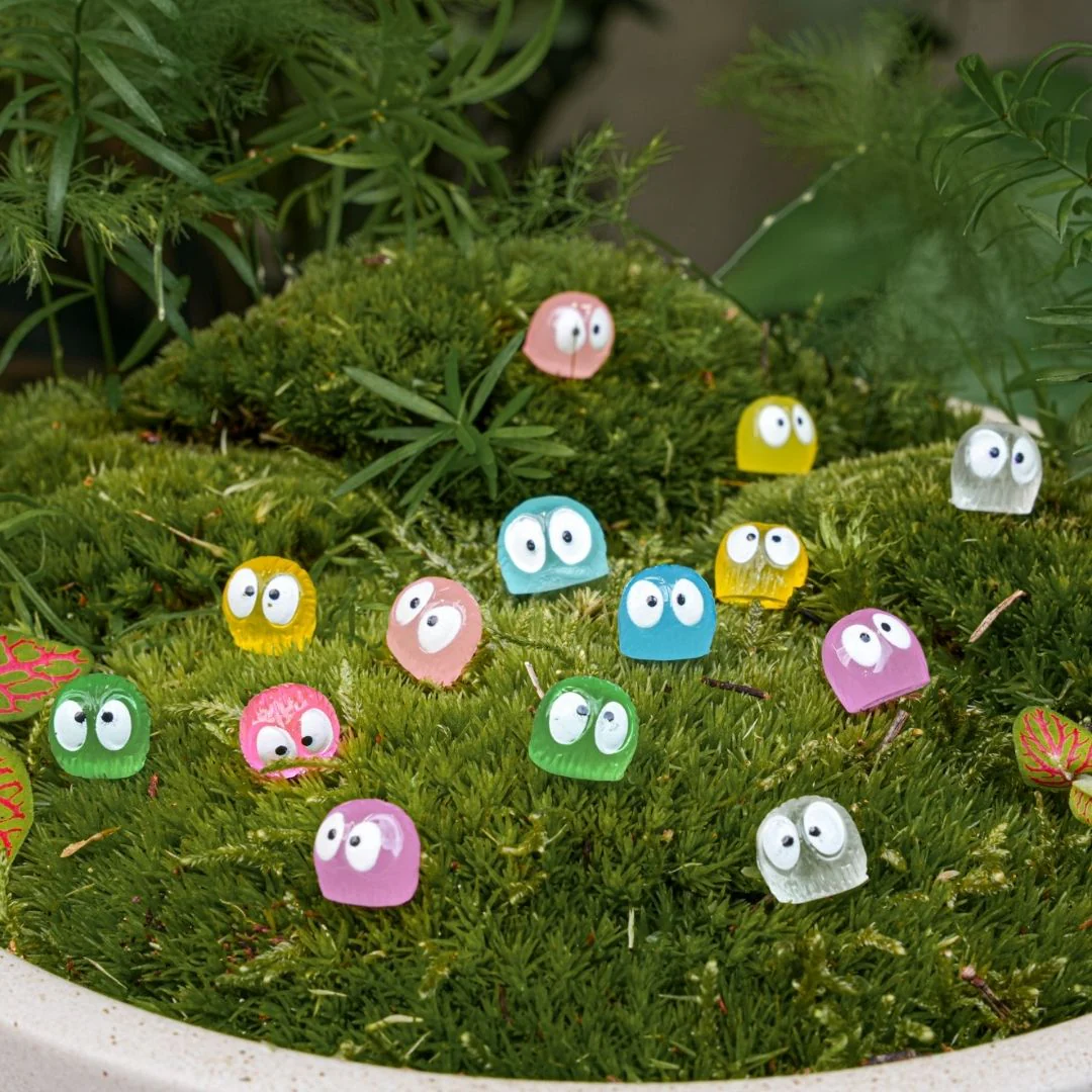 Glow in the dark – Mini’s – Multi – ↑ 1 cm – 14 stuks