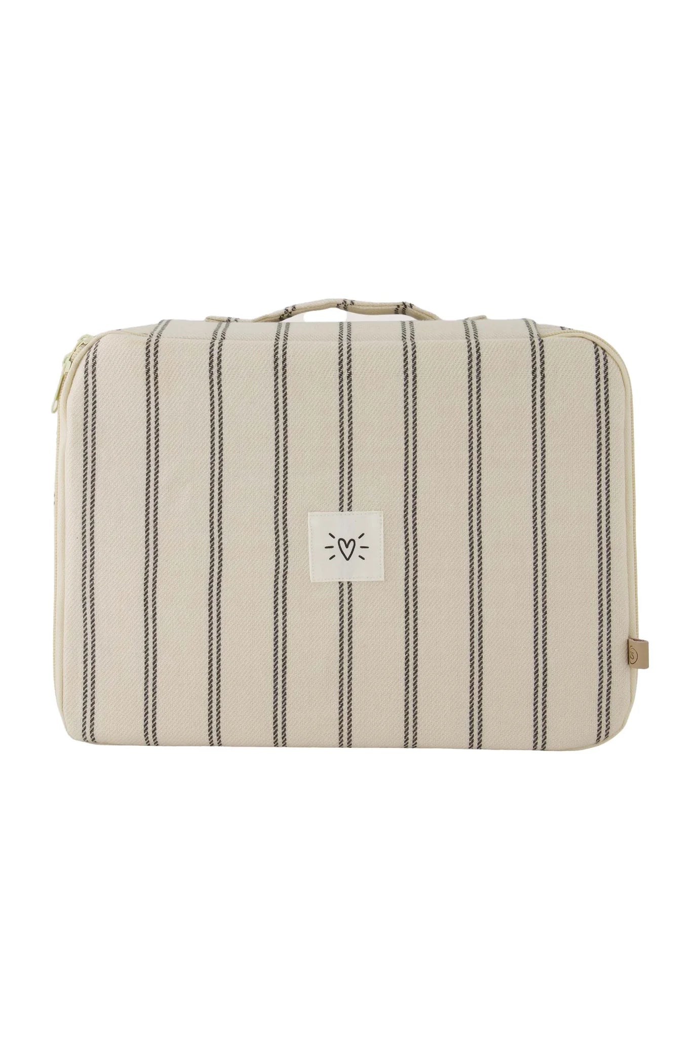 Zusss – Lunch koeltas strepen – Off white/Zand