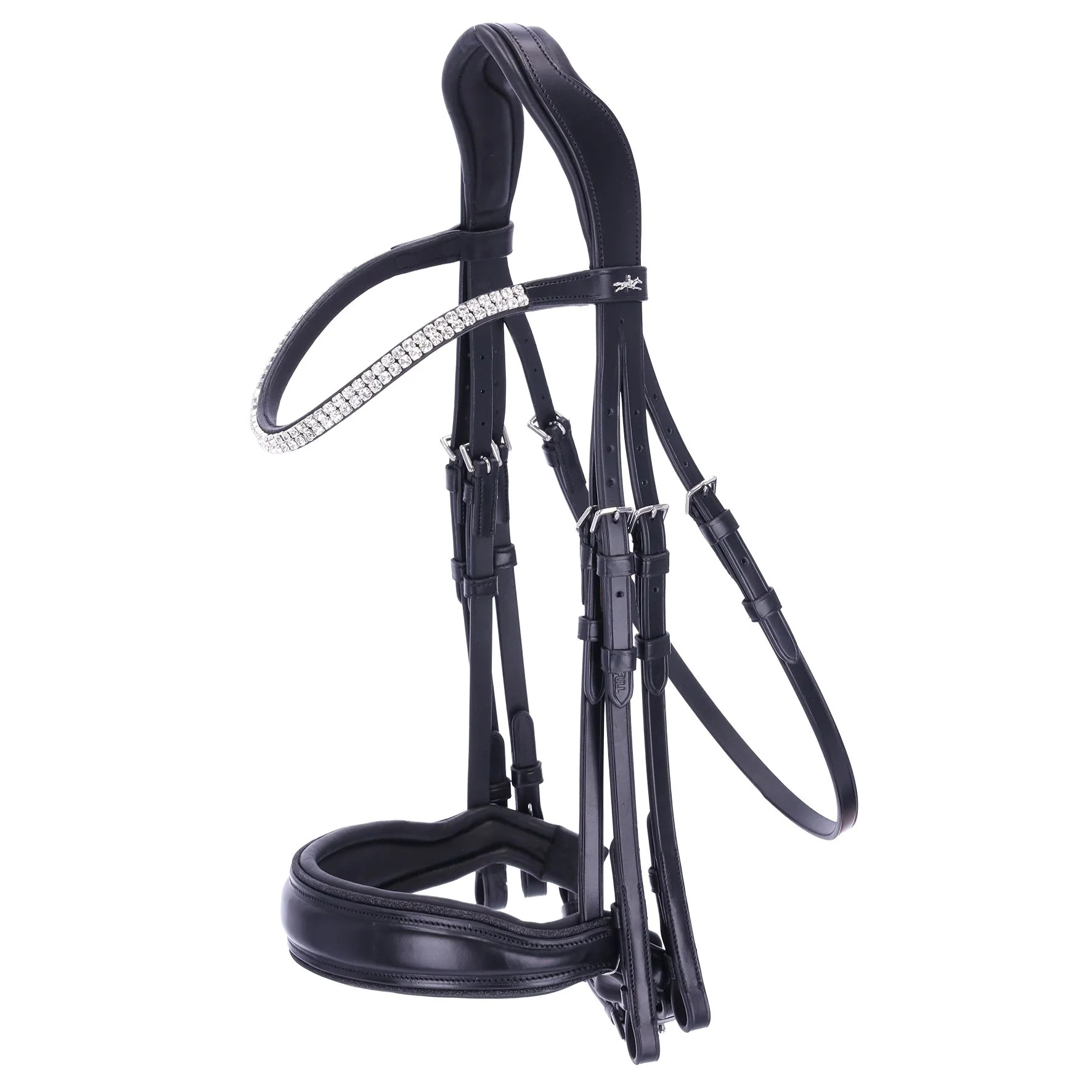 Schockemohle Montecelli Stang & Trens Hoofdstel, Zwart