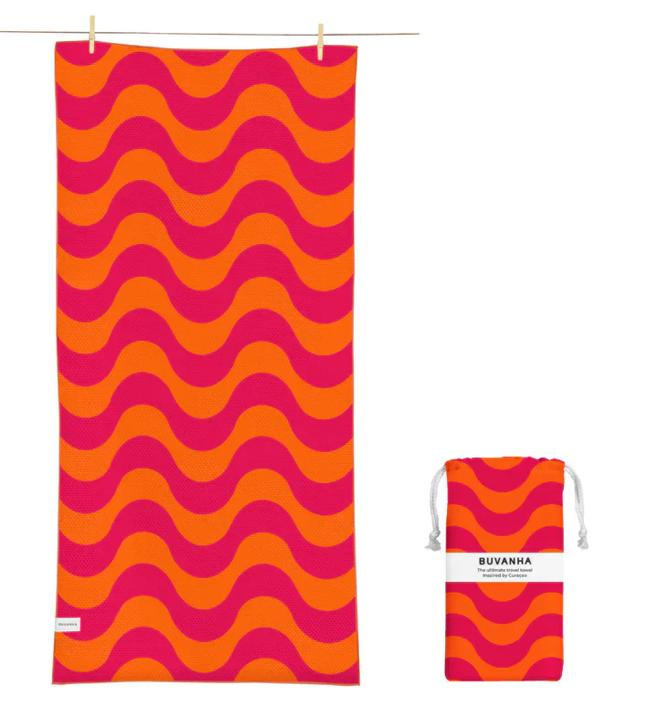 BUVANHA Travel handdoek – Curaçao M