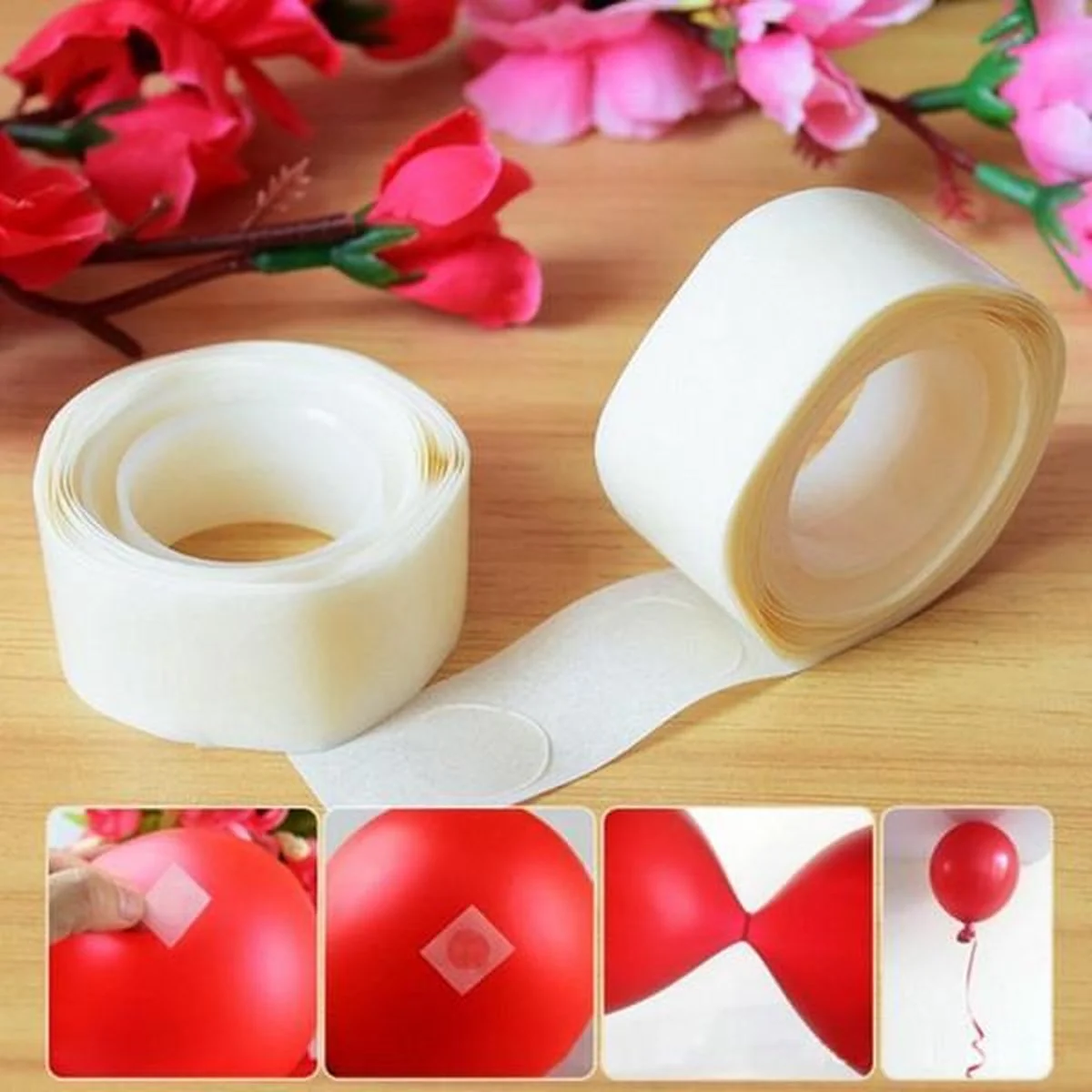 Ballon Lijm Plakkers – Plafond Stickers – 100 Stuks