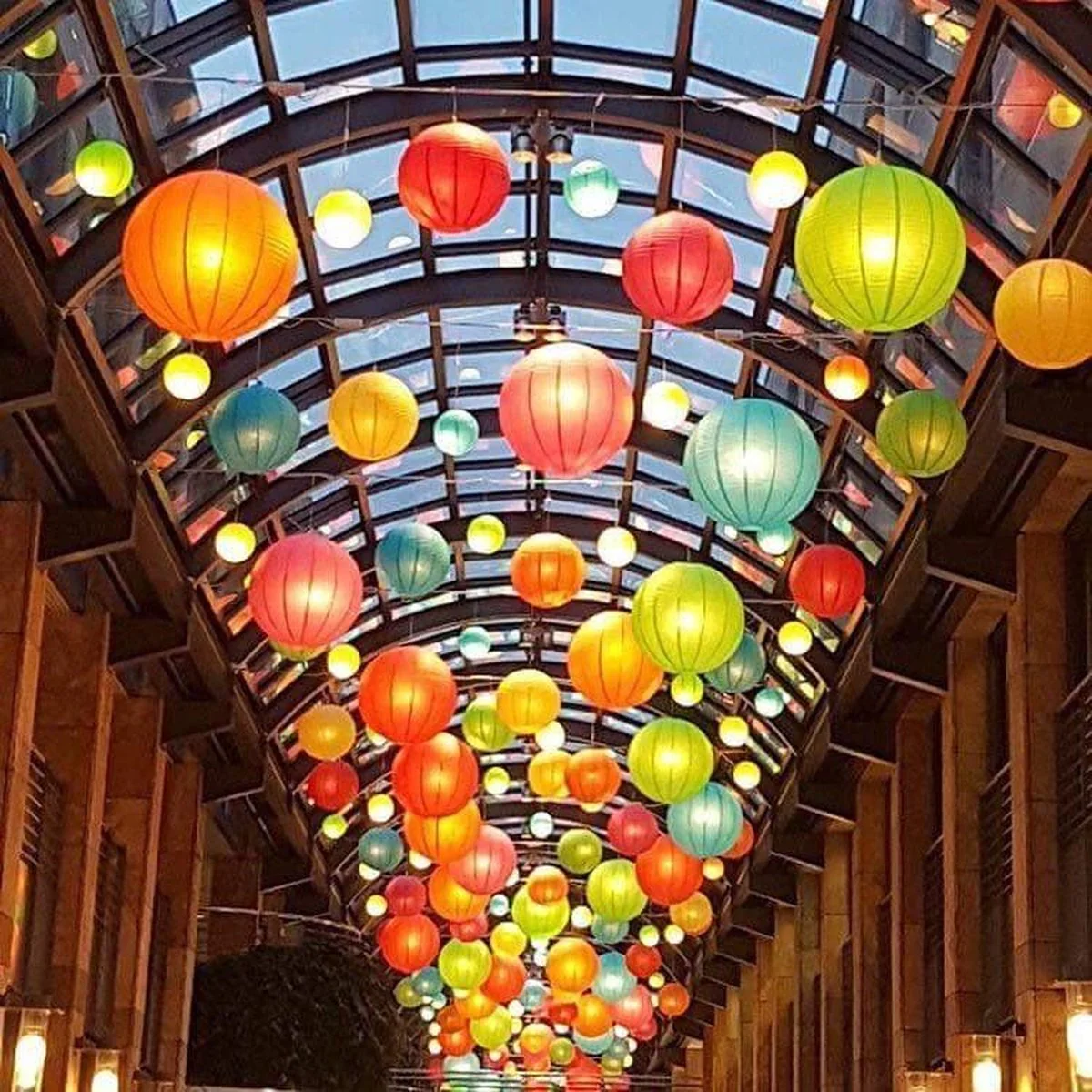 Lampionnen Combinatie pakket 54 stuks – Kleur Mix