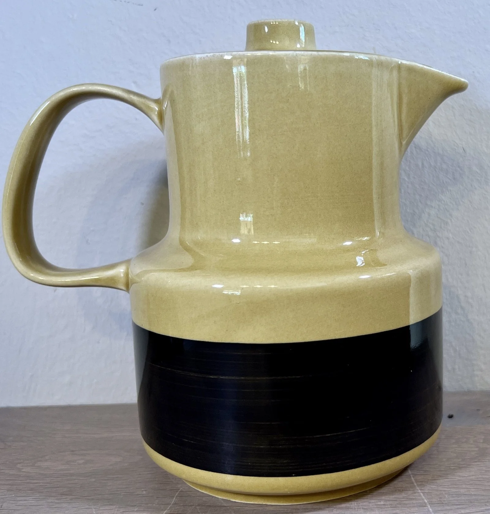 Koffiepot – Melitta – serie KOPENHAGEN in lichtbruin met donkerbruine uitvoering