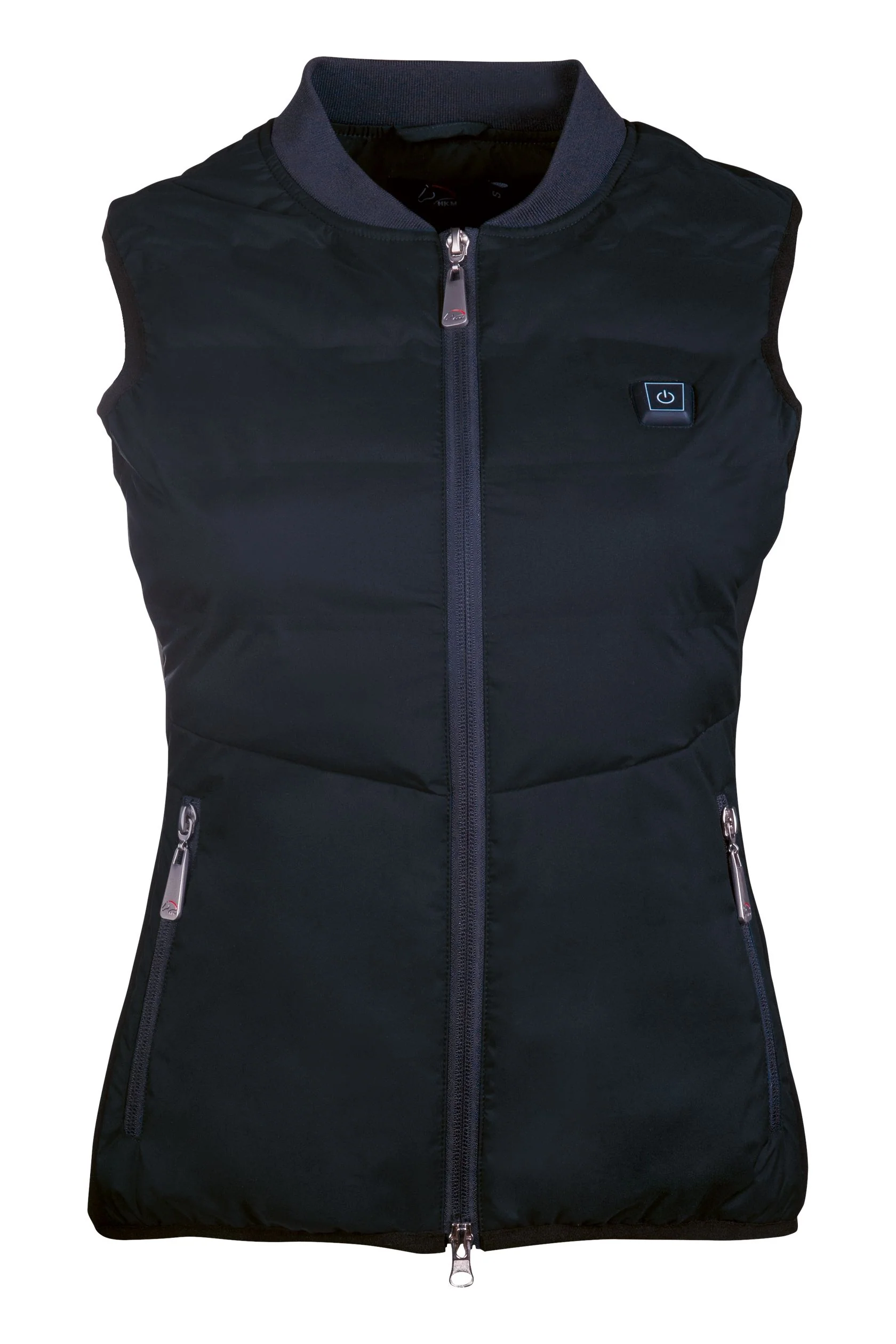 HKM Verwarmde Bodywarmer Comfort Temperature, Zwart