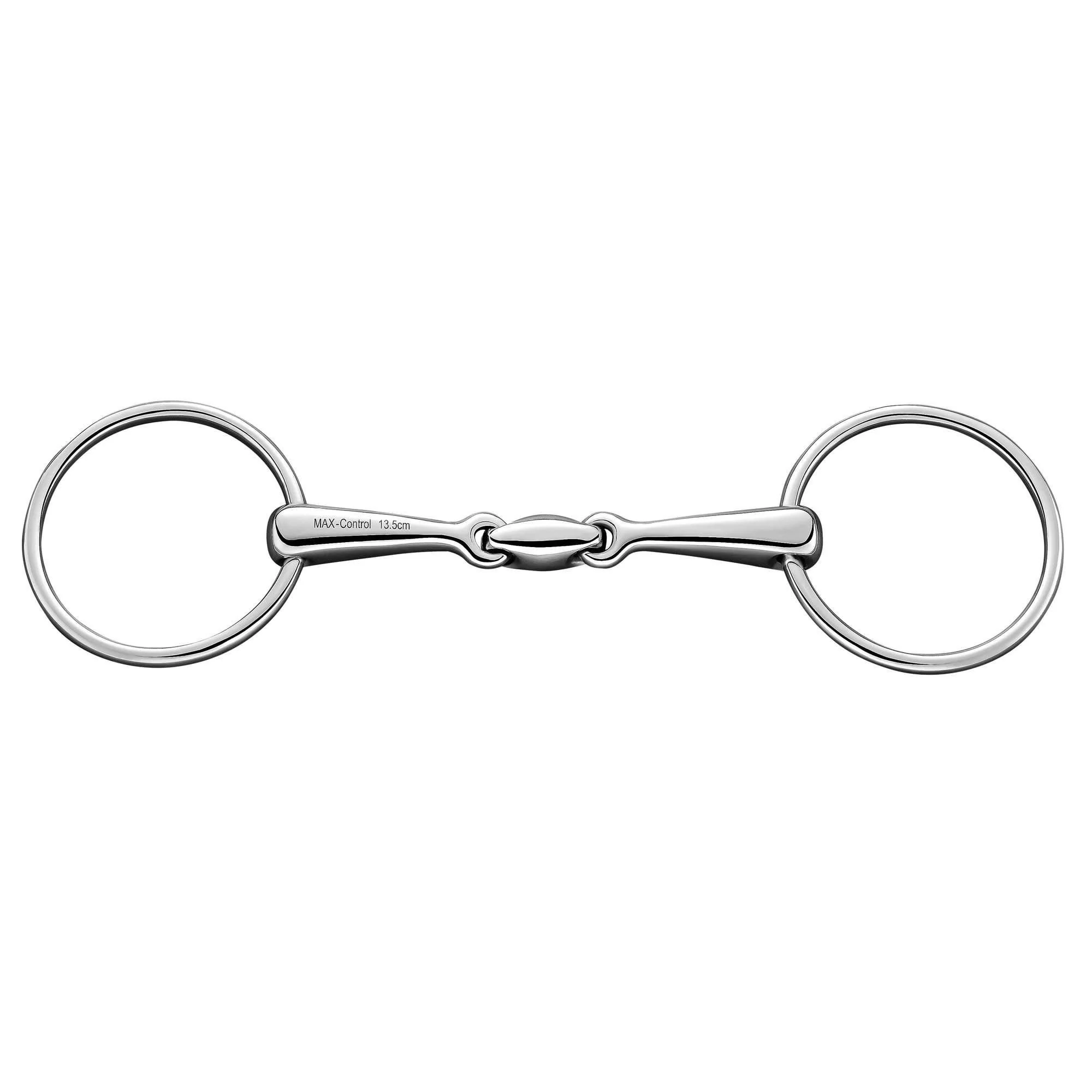 Sprenger Horse&More Max Control 16 mm Dubbel gebroken, RVS