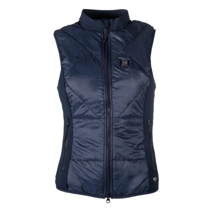 HKM Verwarmde Bodywarmer Slimline Style, Donkerblauw