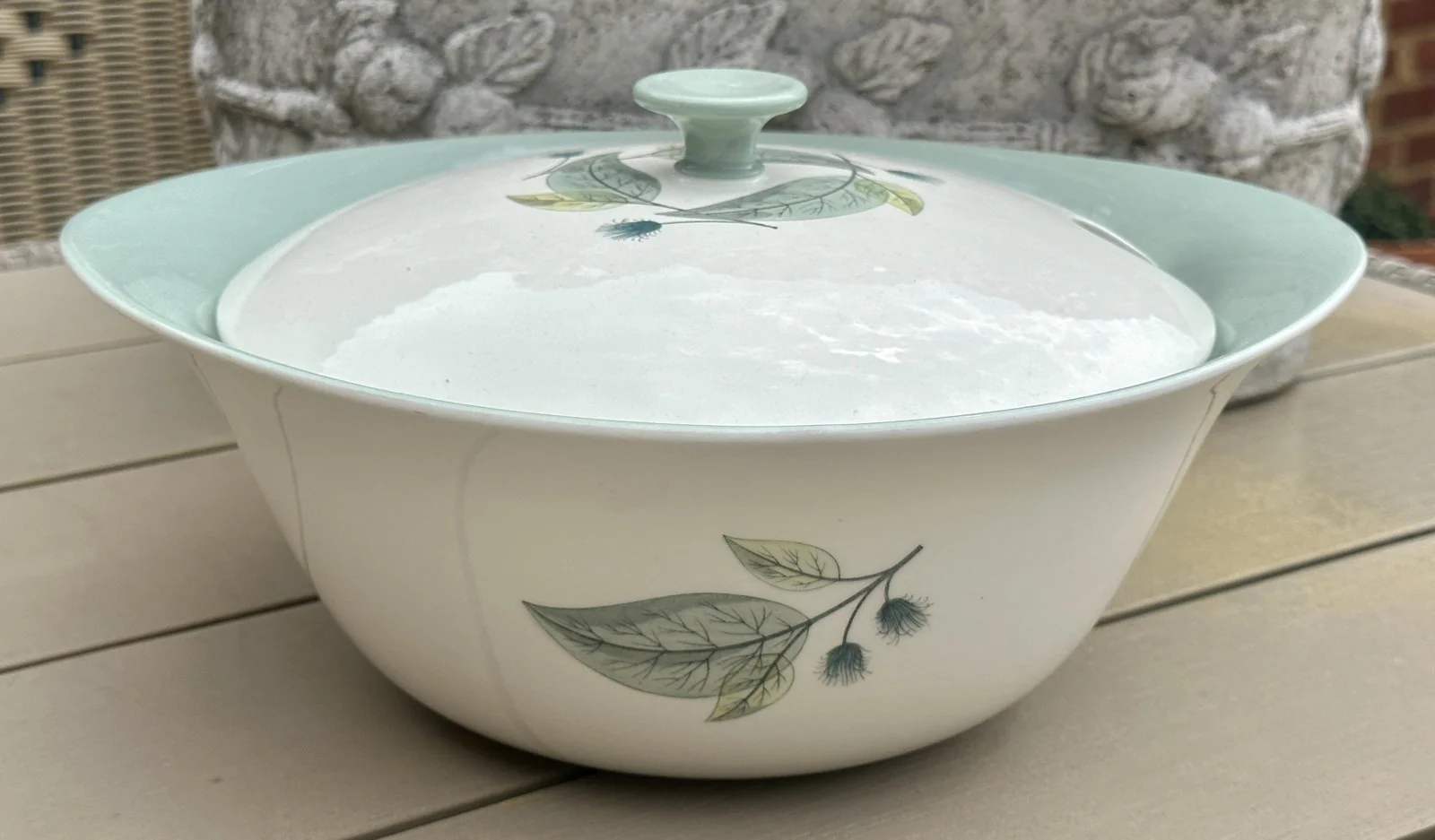Soepterrine – Wedgwood – décor WOODBURY (gemaakt tussen 1957 en 1965) Soepterrine – Wedgwood – décor WOODBURY (gemaakt tussen 1957 en 1965)