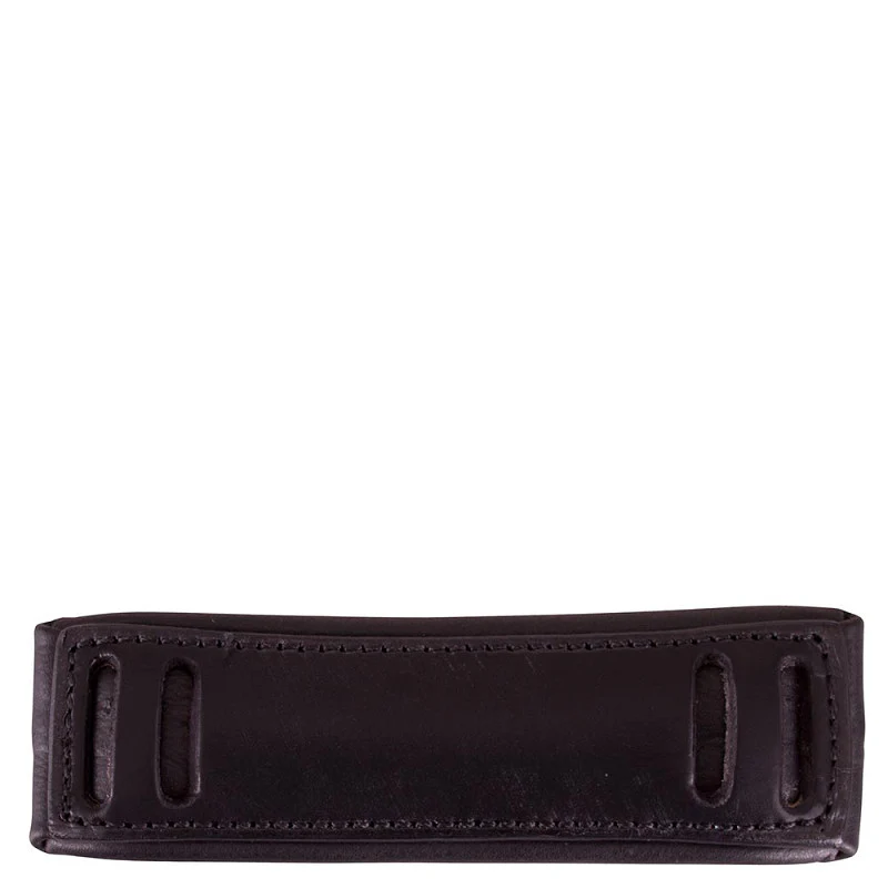 BR Kaakbeschermer leer 13×4,5 cm, Zwart
