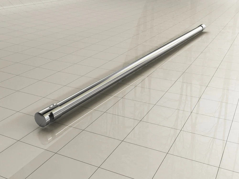 Stabilisatiestang rond 120 cm chroom