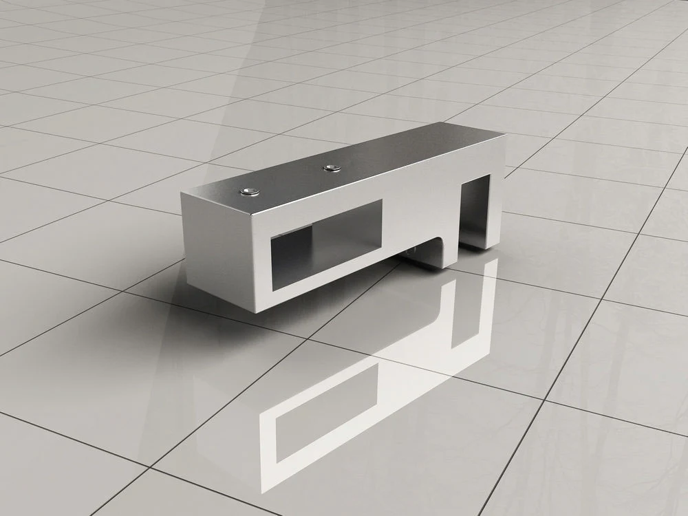 T-verbinder stabilisatiestang chroom