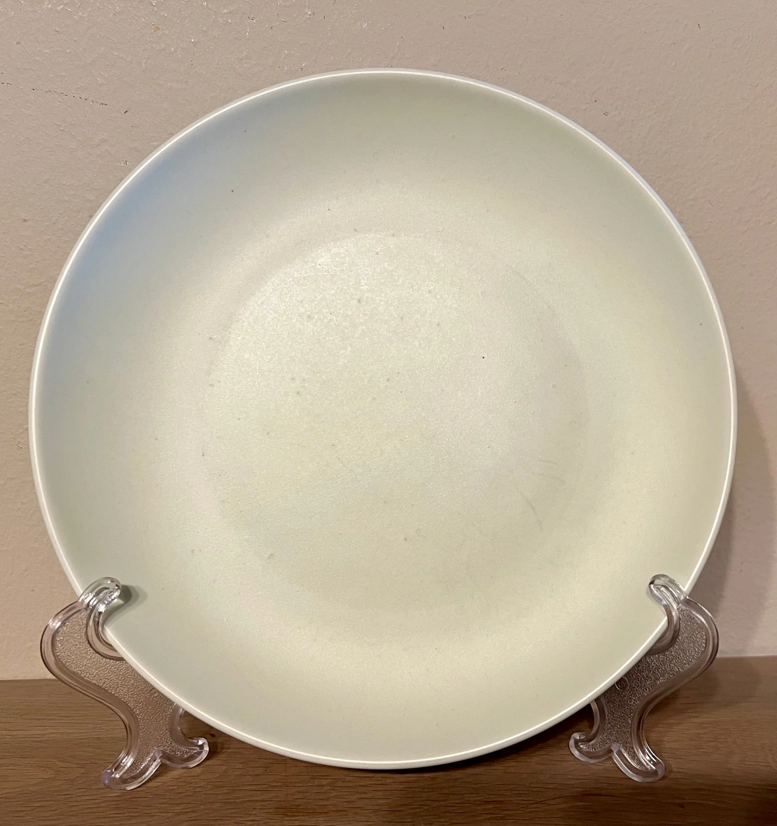 Ontbijtbord / Dessertbord – Royal Goedewaagen Gouda Holland – mat geglazuurd in beige kleur