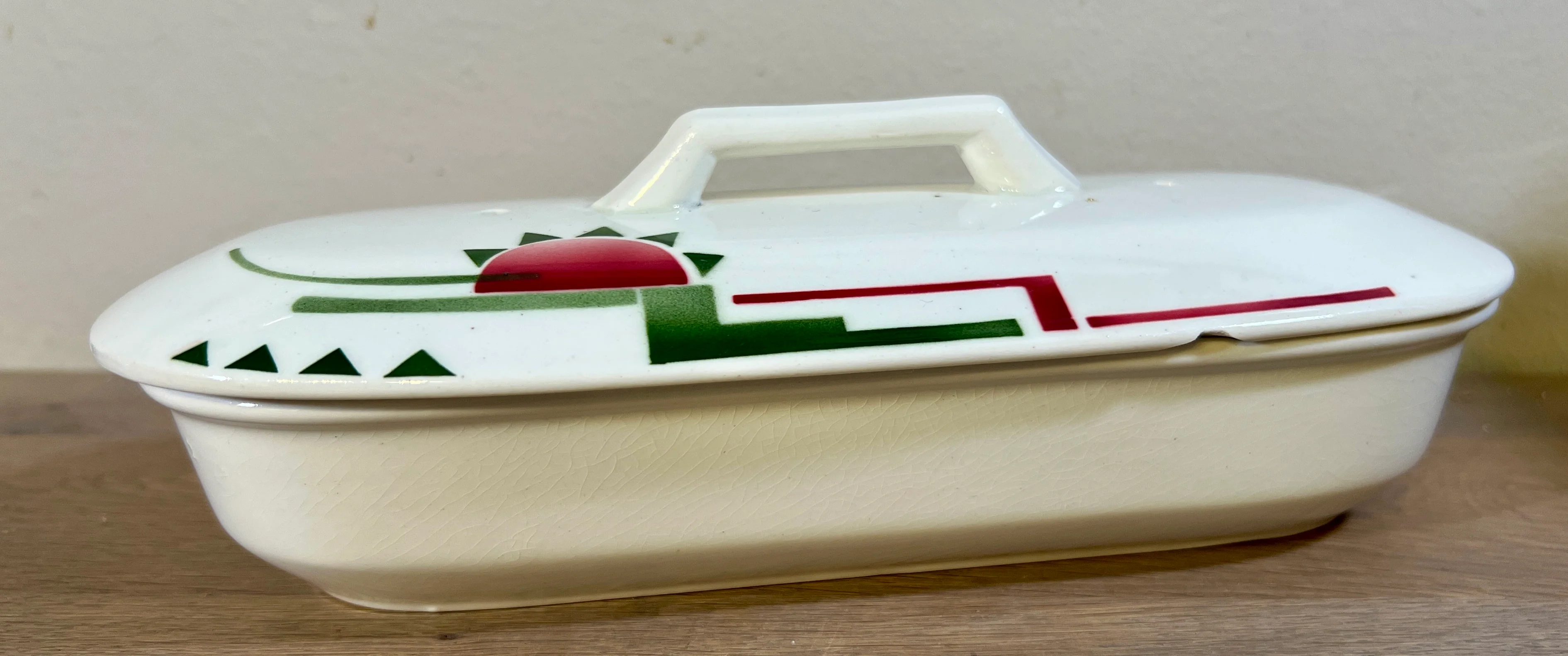 Kammenbak – Societe Ceramique Maestricht – spritz décor in Art Deco