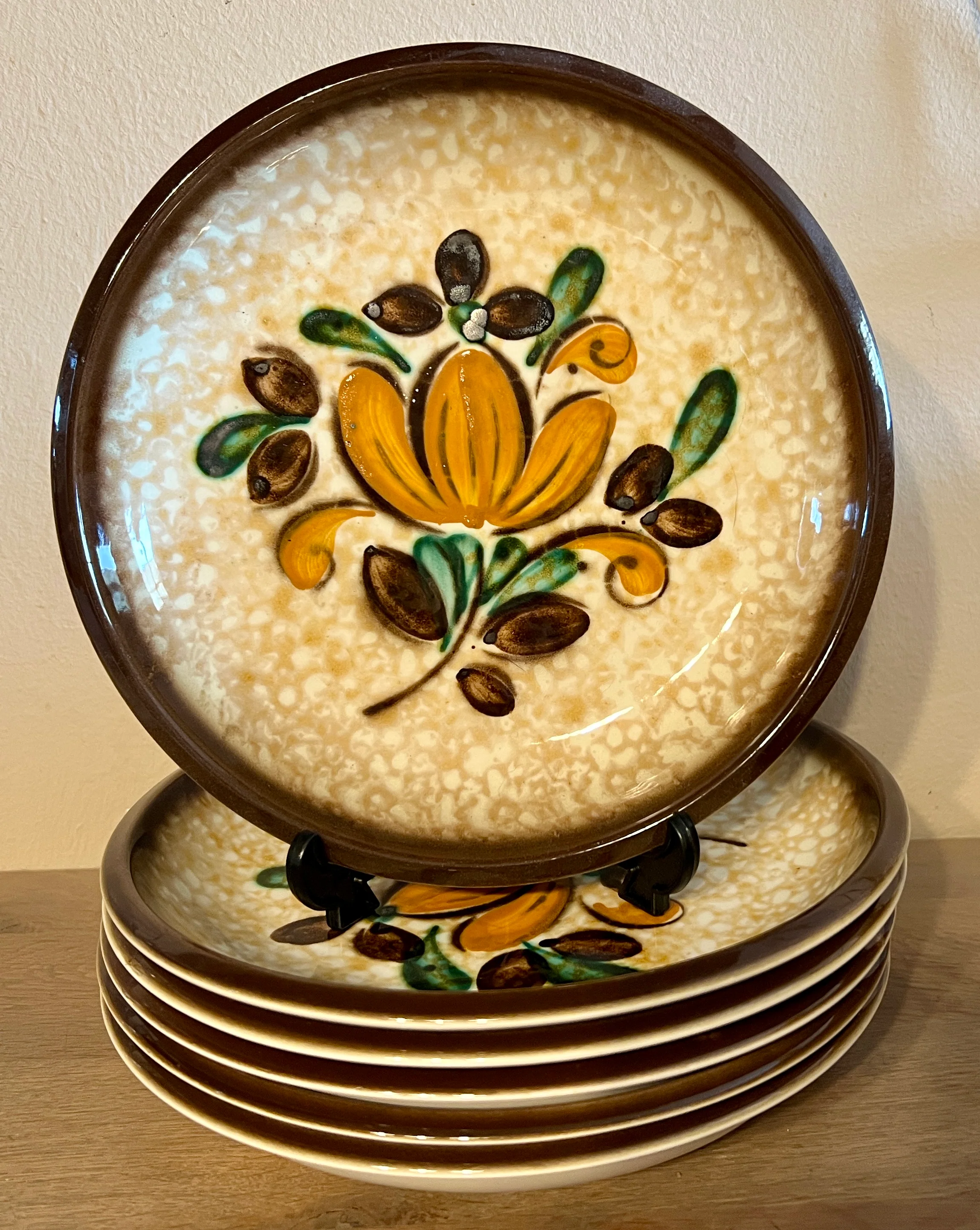 Diep bord / Soepbord / Pastabord – Boch – décor CORFOU (ontwerp Ernest D’Hossche / M. Picquery) – vorm MENUET