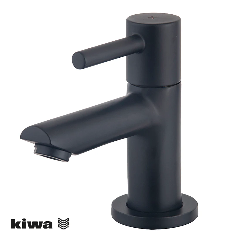 Caral Amador fonteinkraan Kiwa 1/2” mat zwart