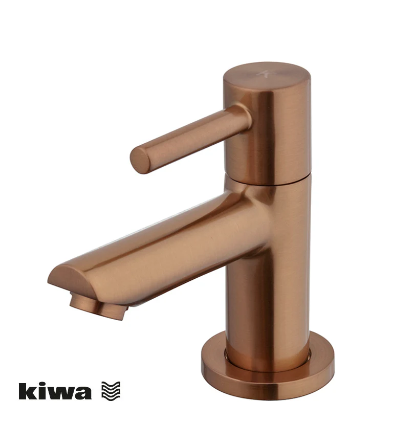 Caral Amador fonteinkraan Kiwa 1/2” geborsteld brons koper PVD