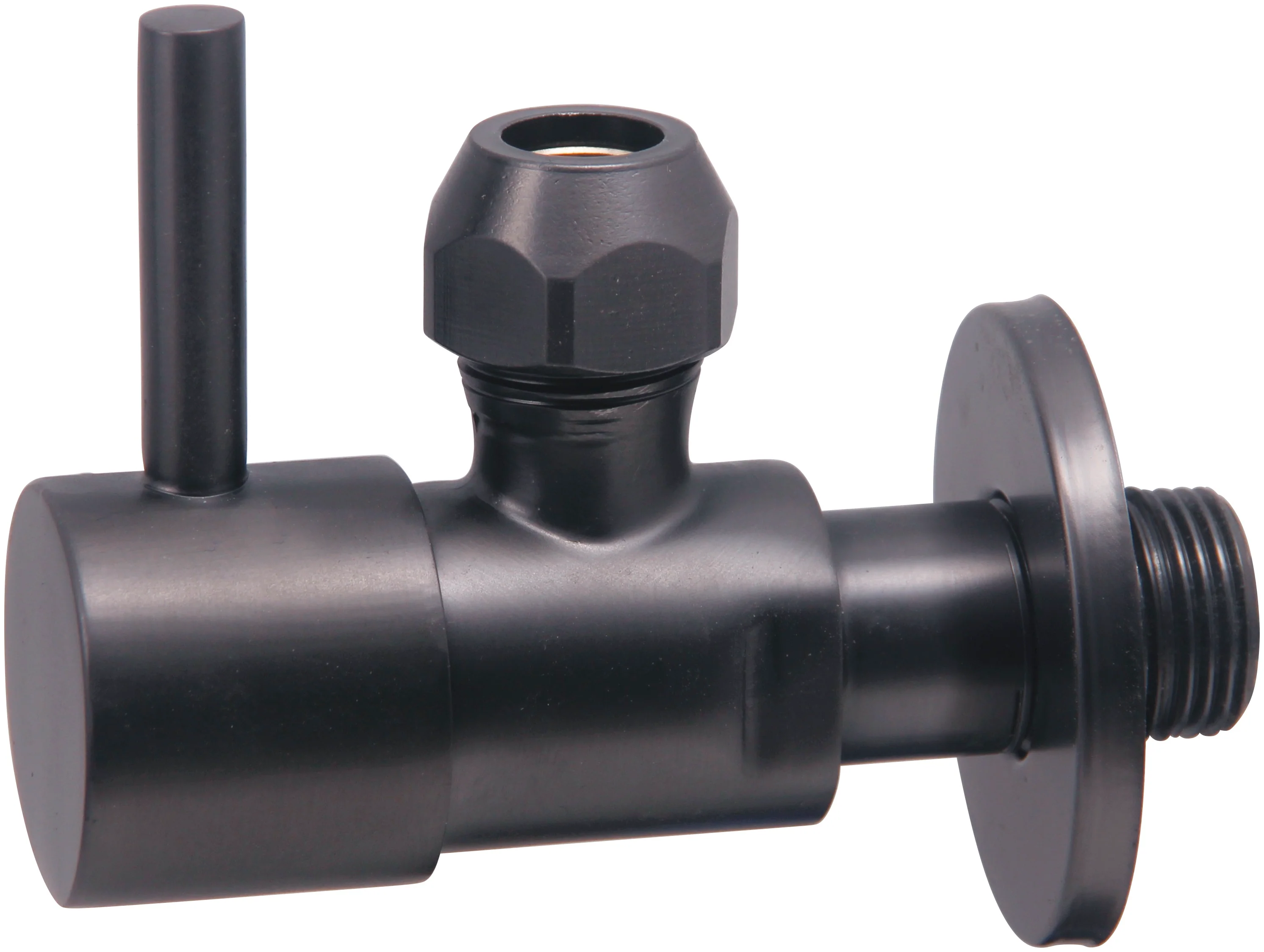 Minimal hoekstopkraan 3/8″ x 3/8″ of knel 10 mm gunmetal PVD