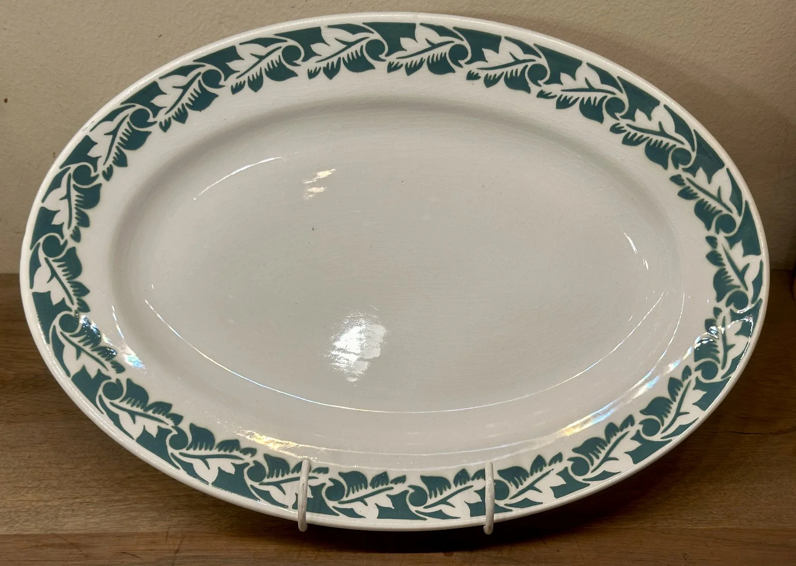 Bord / Schaal – ovaal model – L’Amandinoise/St. Amand – décor GAVERLANG