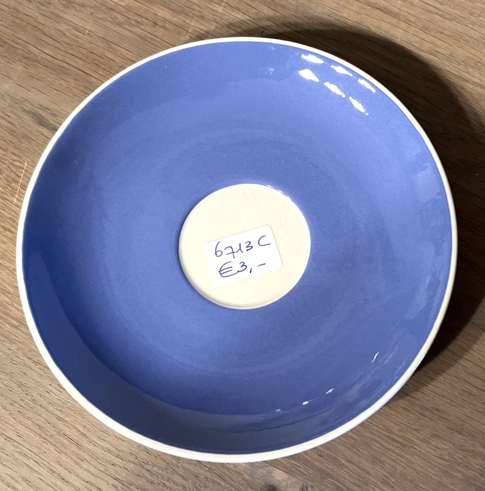 Onderschotel / Schotel – Villeroy & Boch – uitgevoerd in blauw pastel kleur