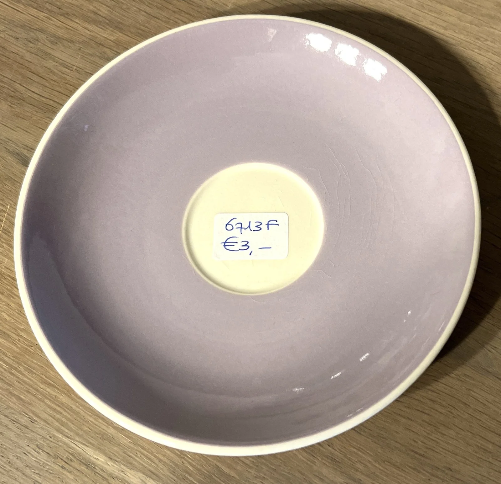 Onderschotel / Schotel – Villeroy & Boch – uitgevoerd in lila/paarse pastel kleur
