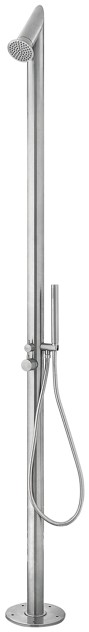 Sunset buitendouche met handdouche RVS-316