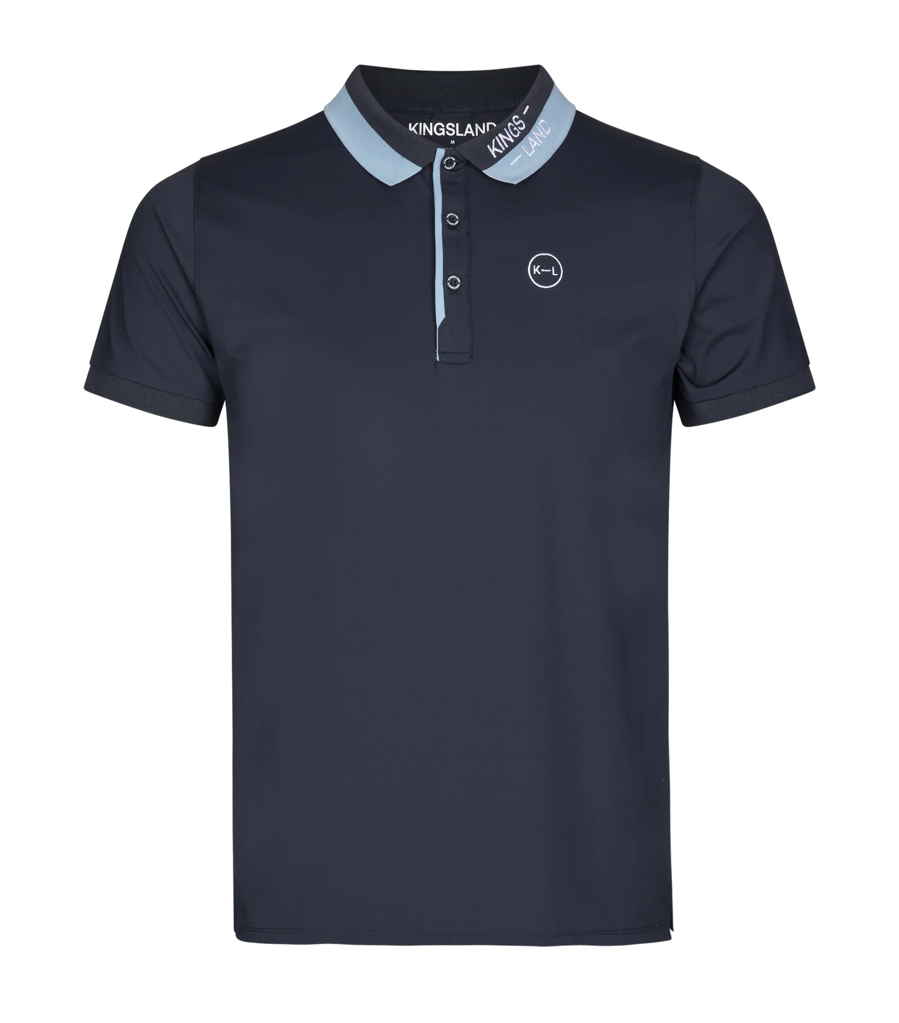 Kingsland Polo Harbor Pique Heren, Navy Kingsland Polo Harbor Pique Heren, Navy