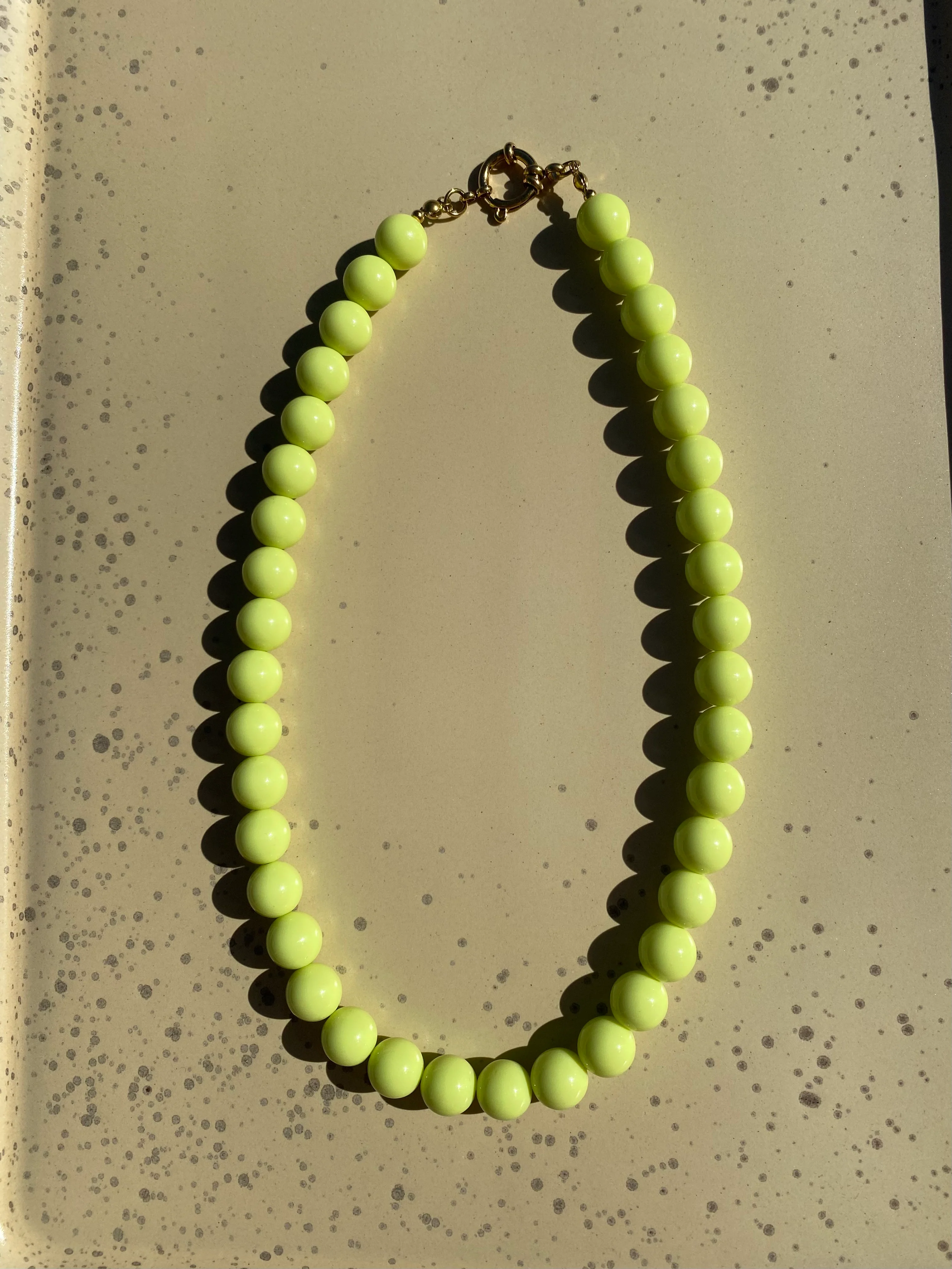 Kralenketting Ibiza S – Lime Kralenketting Ibiza S – Lime