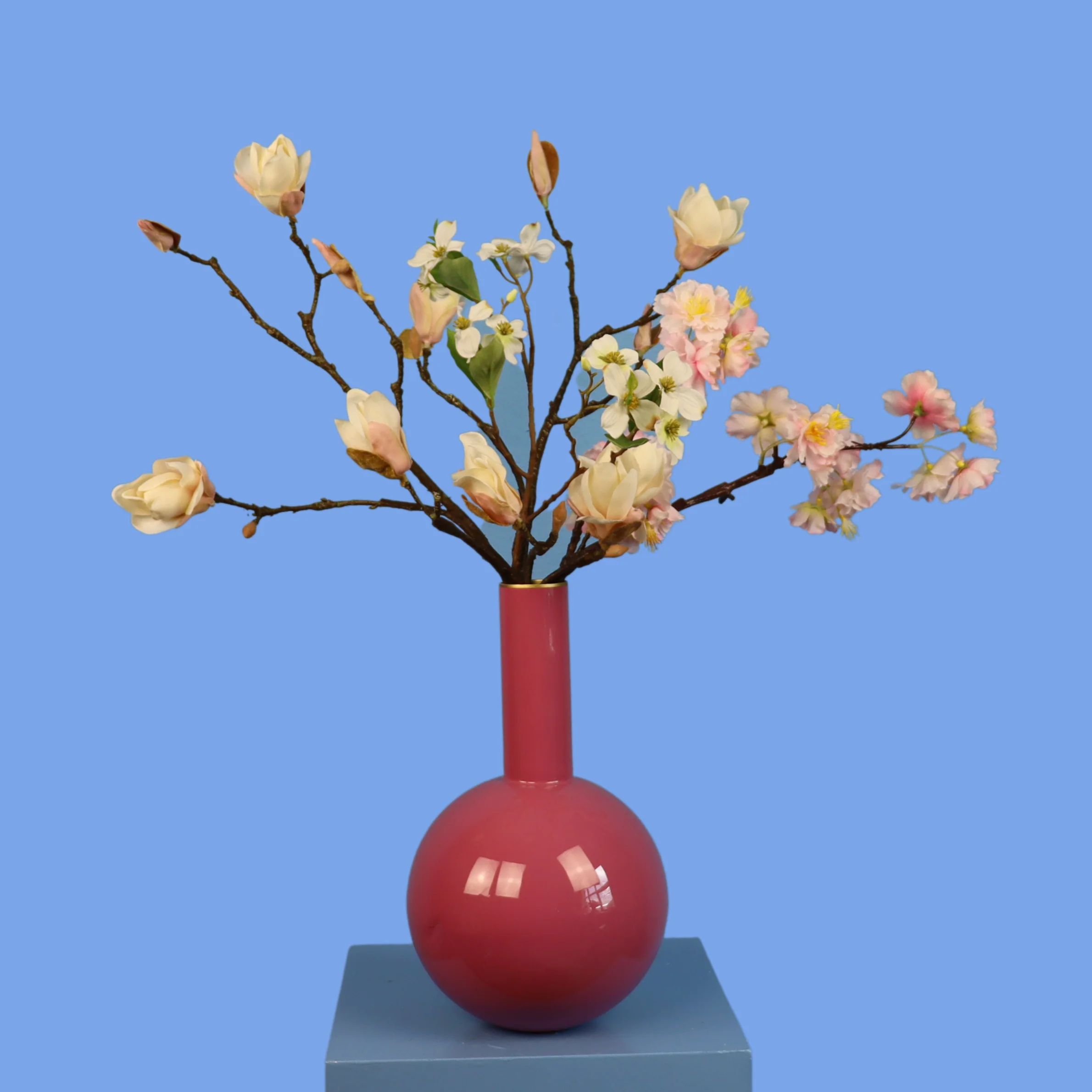 L – Brens | Pip Studio vaas met kunstbloemen | Large