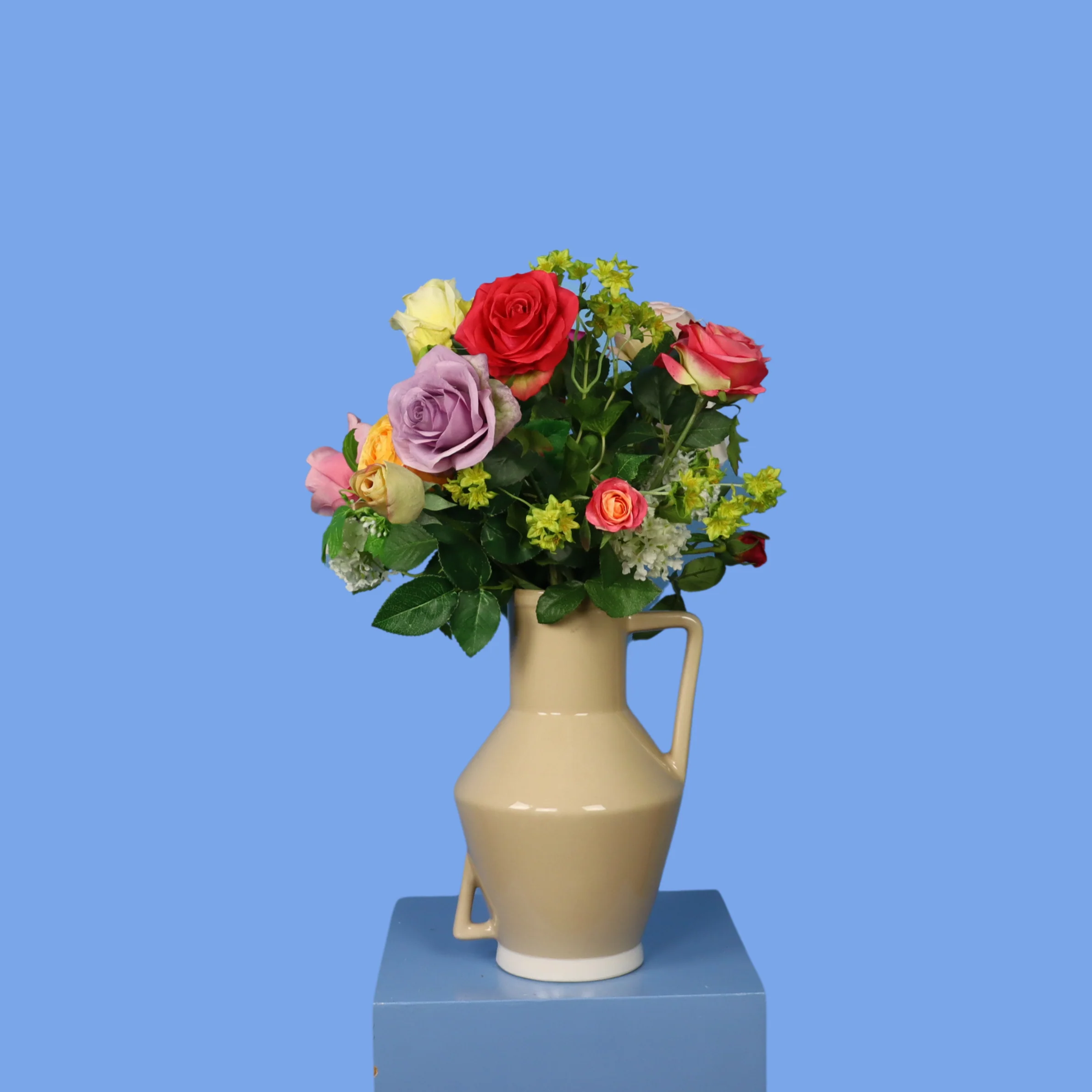 L – Imani | Return to Sender vaas met kunstbloemen | Large