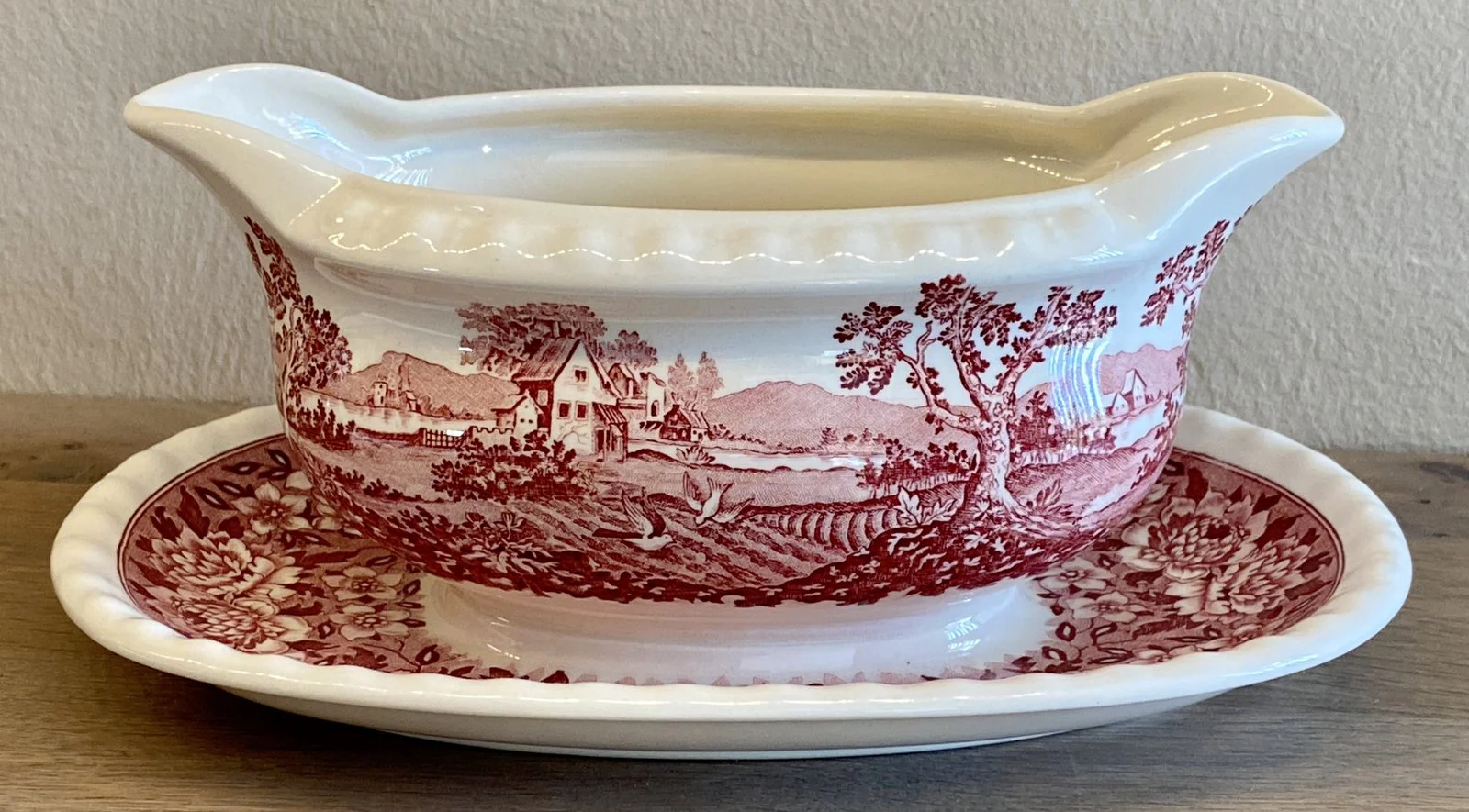 Juskom / Sauskom – Villeroy & Boch – décor RUSTICANA rood