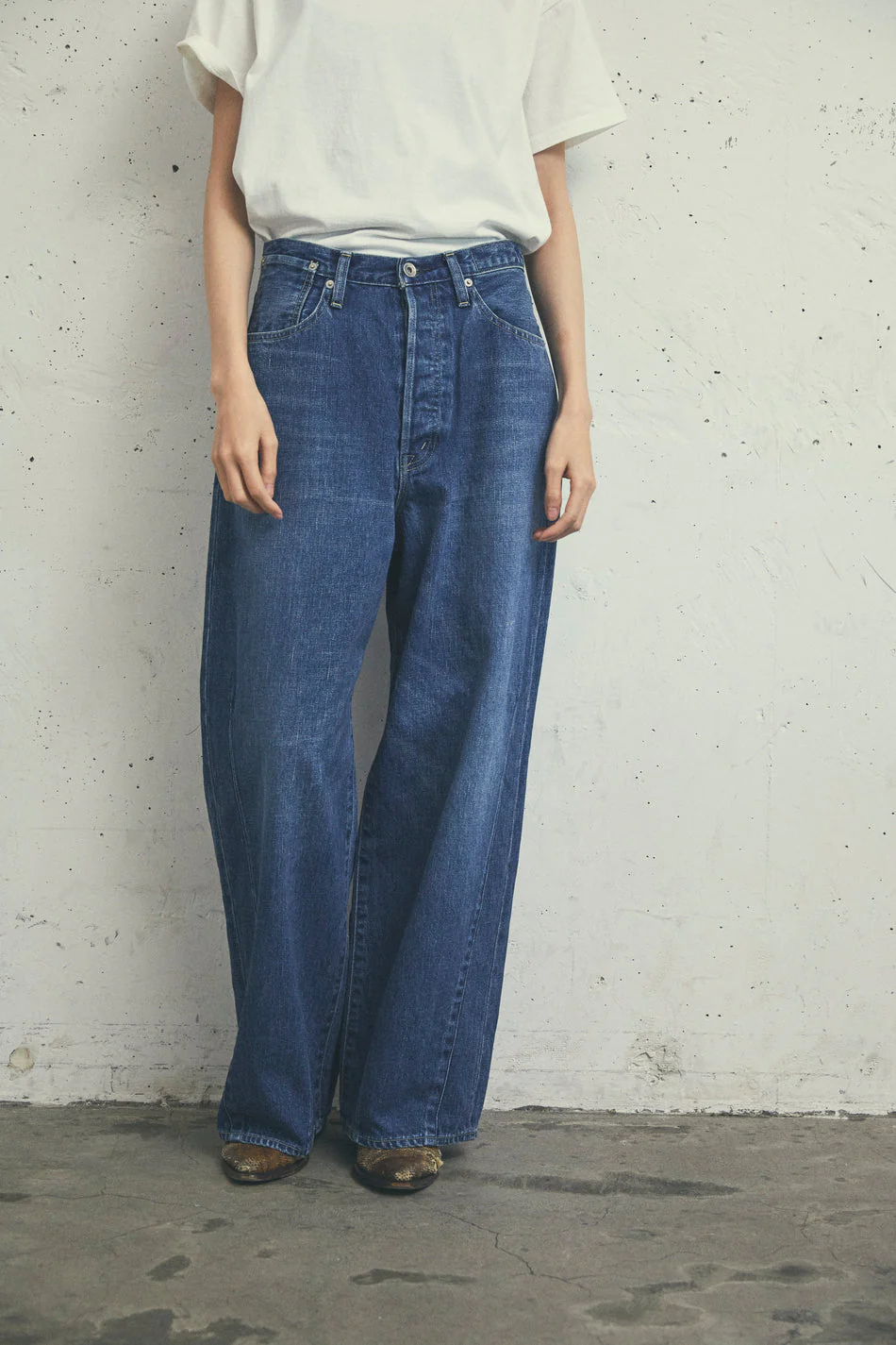 jeans STRUCTURE faded indigo