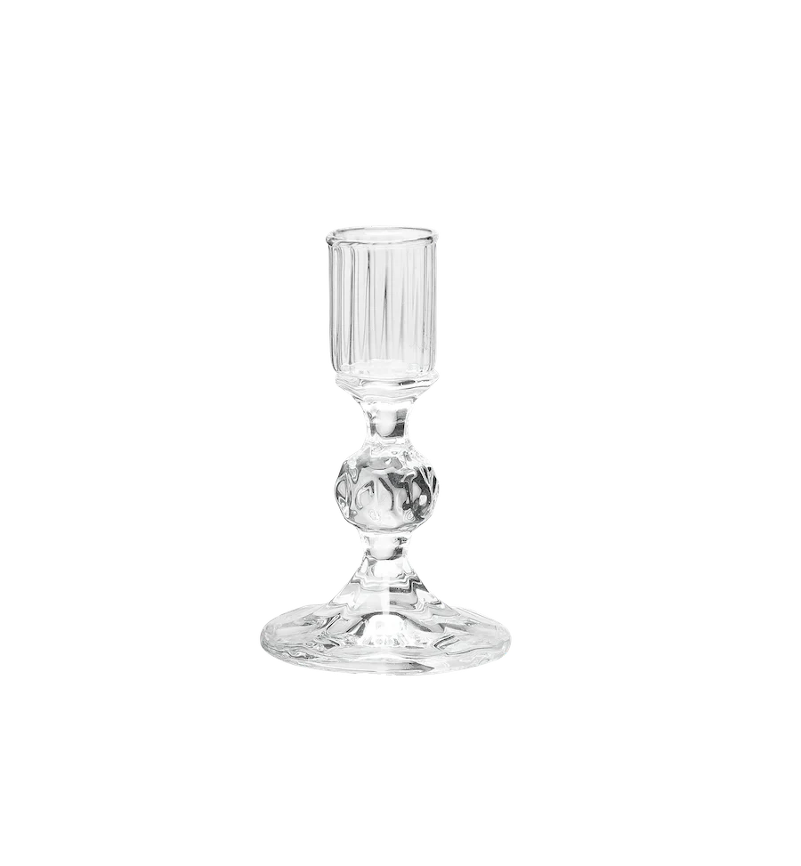 Anna + Nina – Clear Gemma Candle Holder