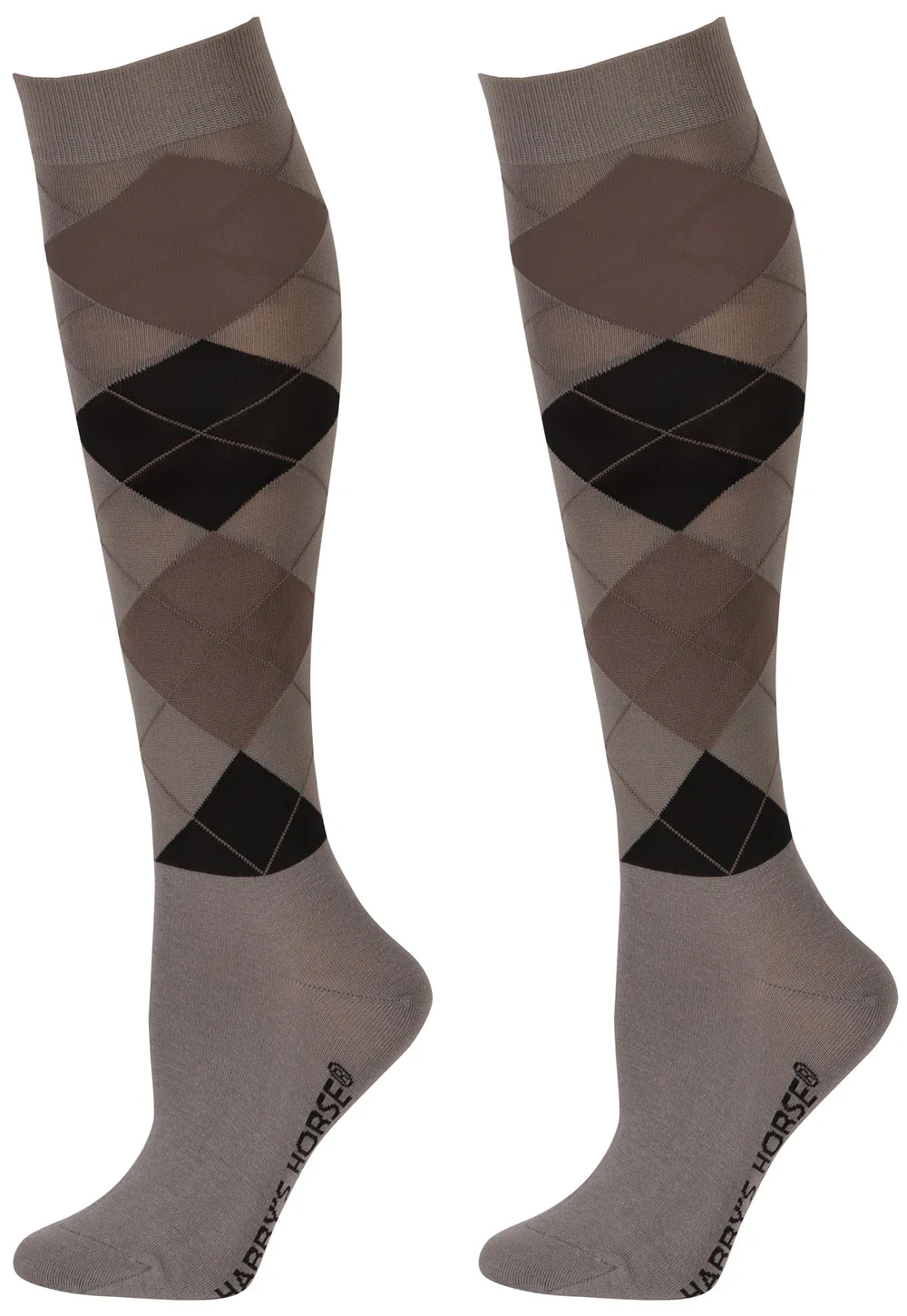 Harry’s Horse Kousen Argyle, grijs
