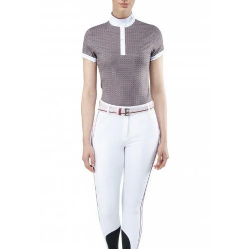 Equiline Wedstrijdshirt Sparrow, Taupe