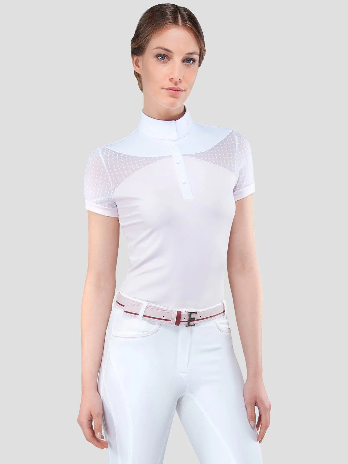 Equiline Wedstrijdshirt Orchid, Roze