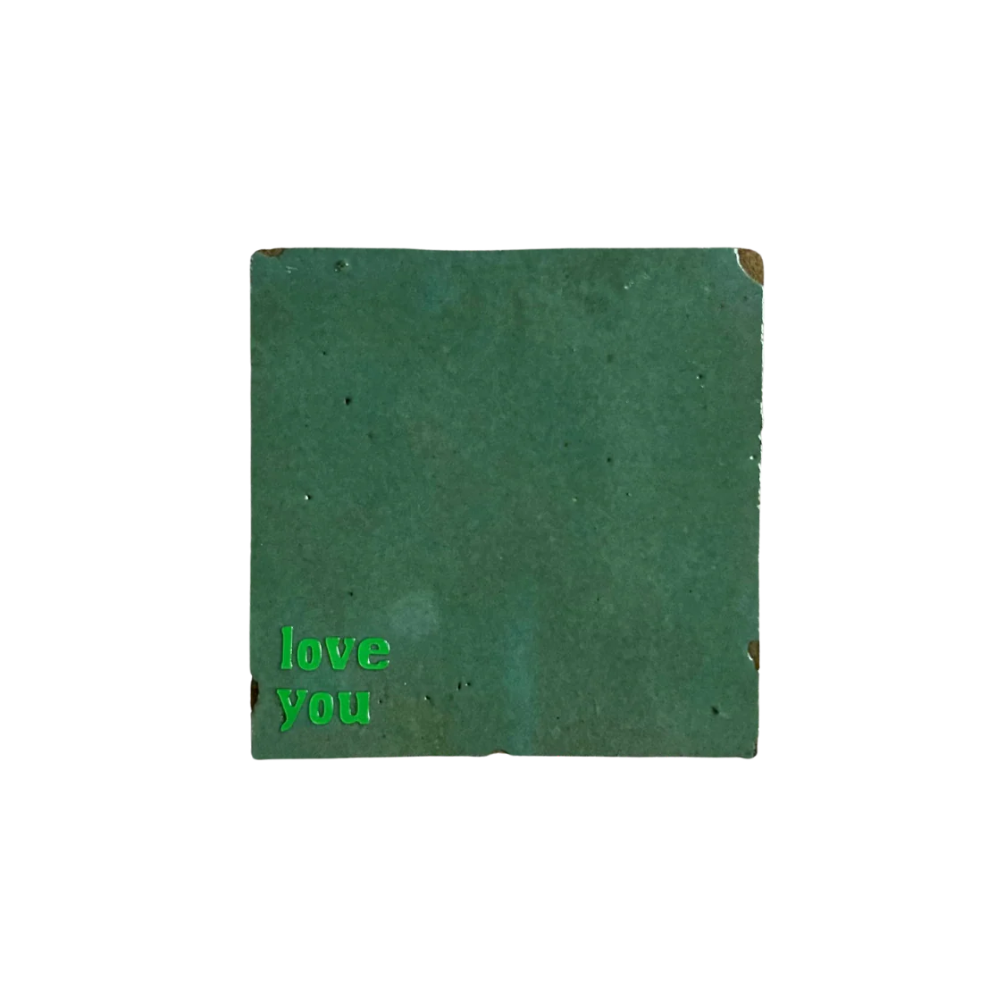 Tegeltje “LOVE YOU”