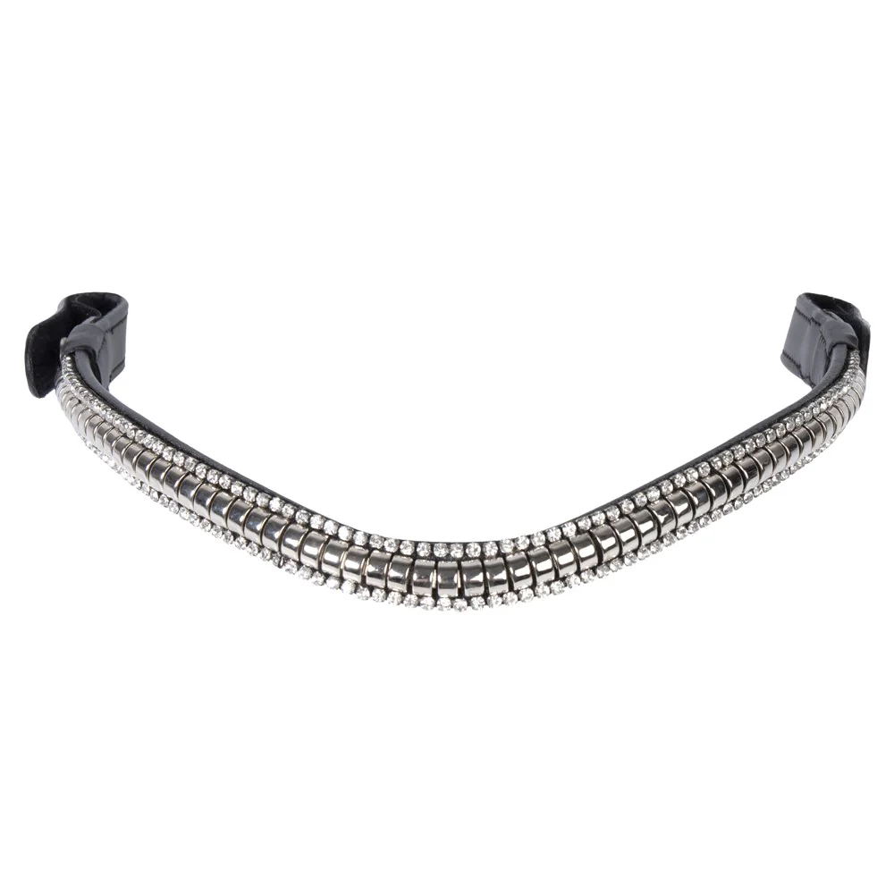 Harry’s Horse Frontriem Clincher, Zwart/Zilver