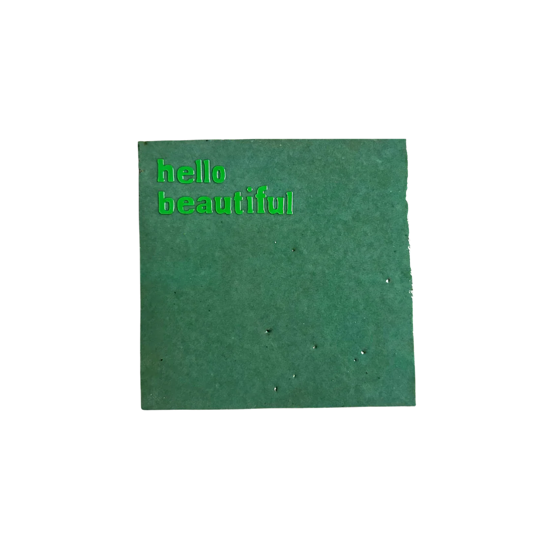 Tegeltje “Hello Beautiful”