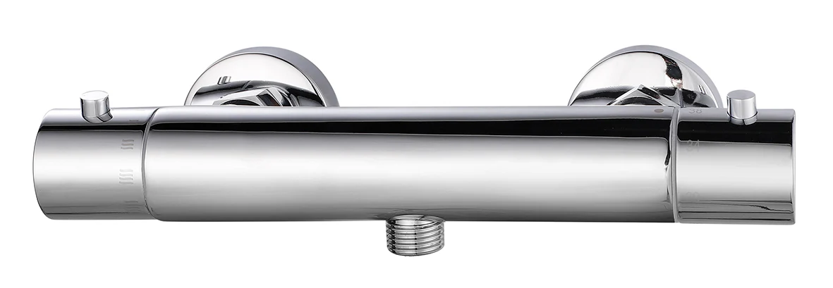 Rio thermostatische douchemengkraan 12 cm chroom