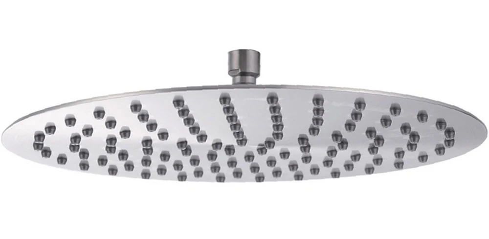Ufo hoofddouche rond 30 cm RVS PVD