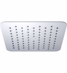 Ufo hoofddouche vierkant 30 cm RVS PVD
