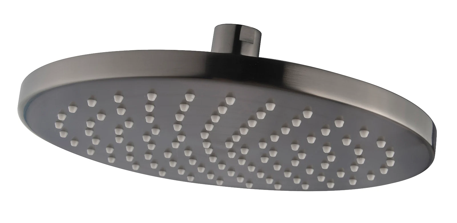 UniMatch hoofddouche rond 20 x 1,2 cm gunmetal PVD