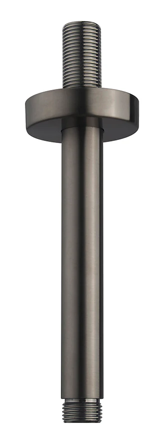 UniMatch douchearm met plafondbevestiging 15 cm gunmetal PVD